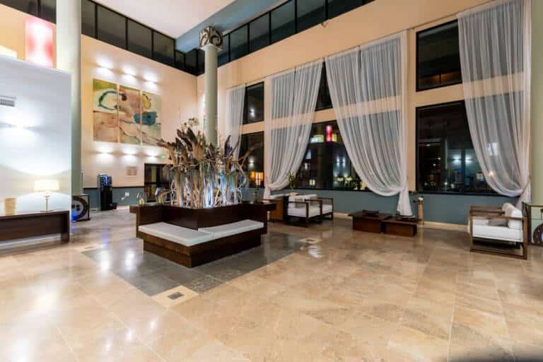 Leo Punta Umbria reception area