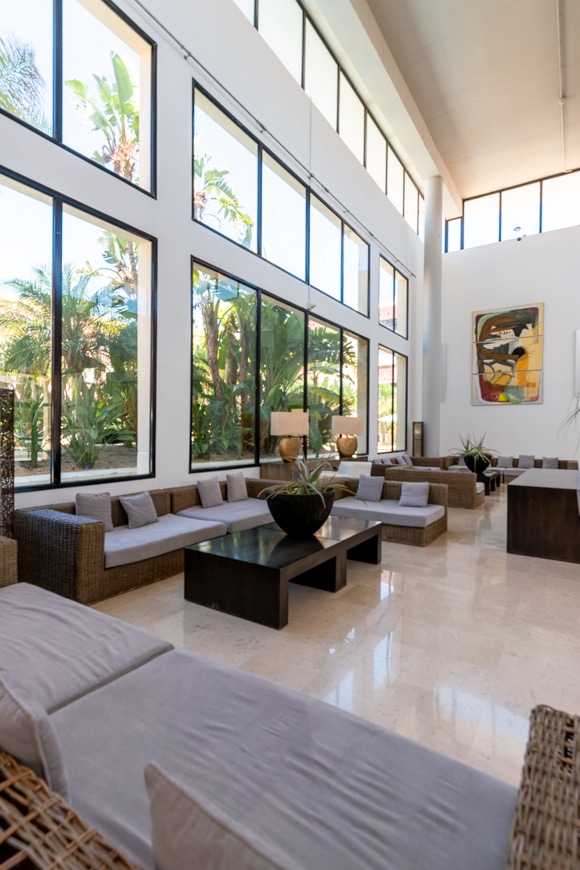 Leo punta Umbria reception area 2