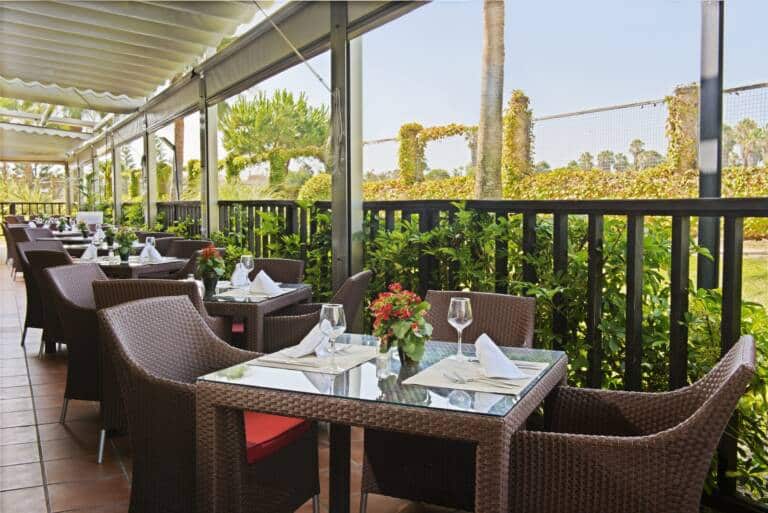 23- Buffet restaurant terrace